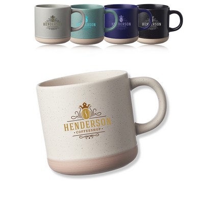 11 oz. Cosmic Speckled Clay Coffee Mugs