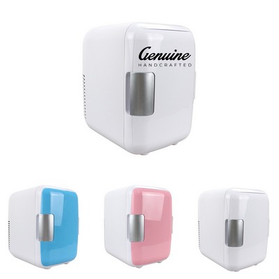 Car Family Dual Use Mini Portable 4L Refrigerator and Incubator