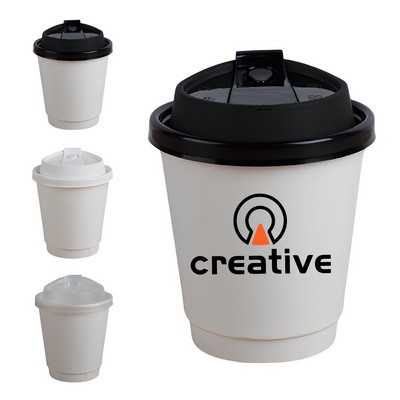 10oz White Paper Cup