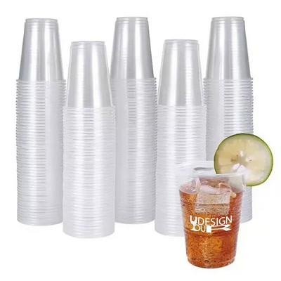 12oz Clear Disposable Cups(Ocean)