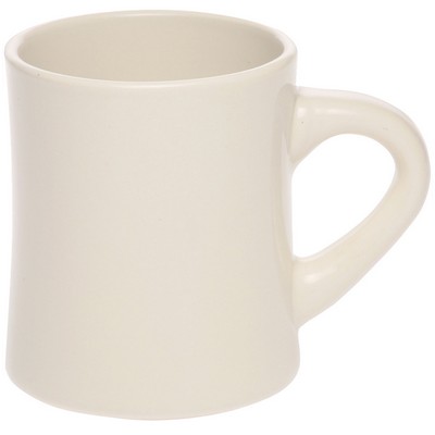 Thick Grip Glossy Ceramic Diner Custom Mugs -12 oz