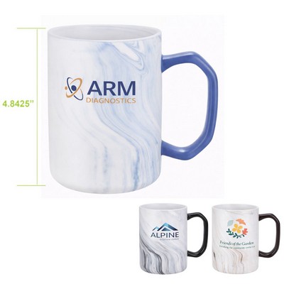 20oz Marble Design Ceramic Coffee Mug